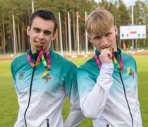 Europos čempionato auksą iškovoję jaunieji penkiakovininkai: „Patikėkite, buvo, ką veikti“